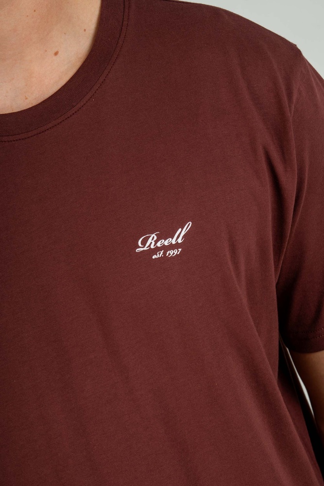 ReellT-ShirtUnisexStapleLogoT-Shirt1301-052-15-120DarkCherry-S