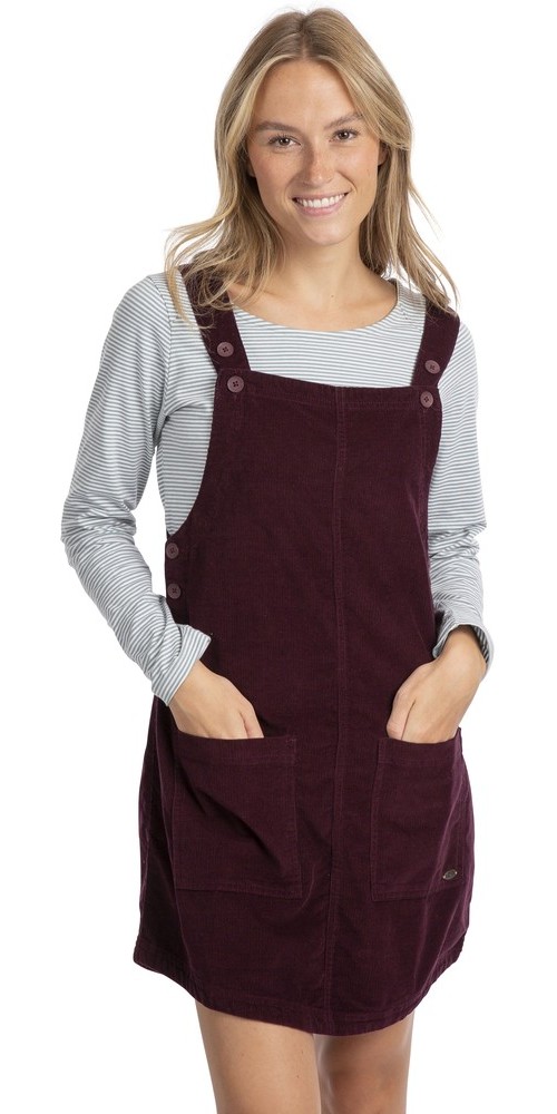 TrespassDamenKleidTwirl-FemaleCasualDressFig-L