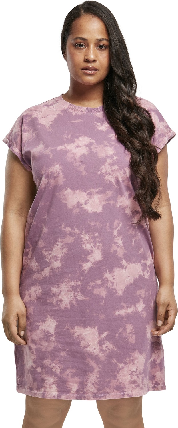 UrbanClassicsDamenKleidLadiesBleachedDressDuskviolet-3XL