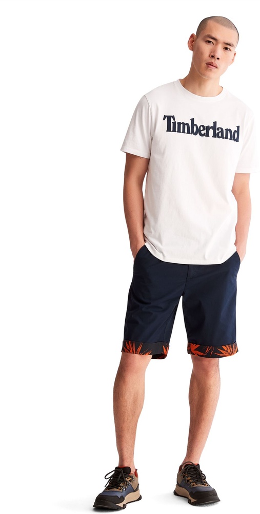TimberlandT-ShirtNorthwoodWordmarkLogoShortSleeveTee0A2BRN