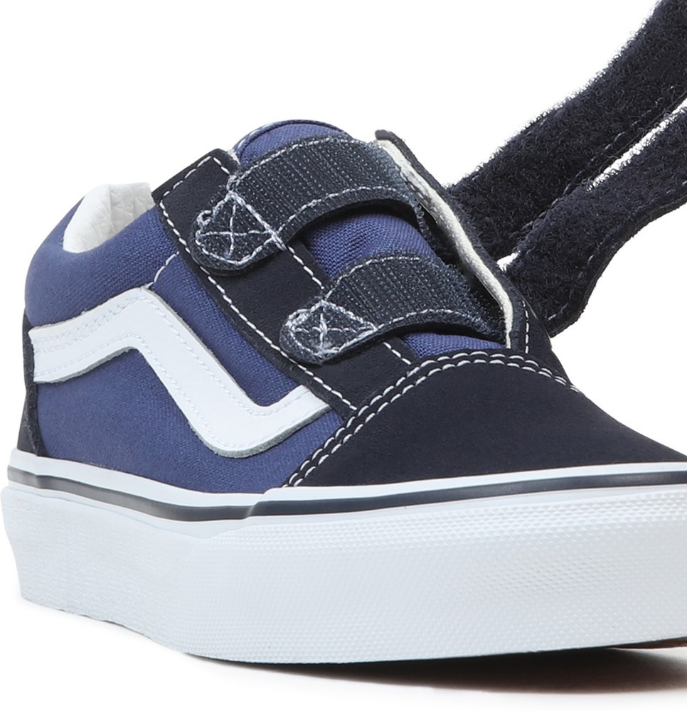 VansKinderLifestyleSneakerUyOldSkoolV000VHEVNNWDNavyTrueWhite-345