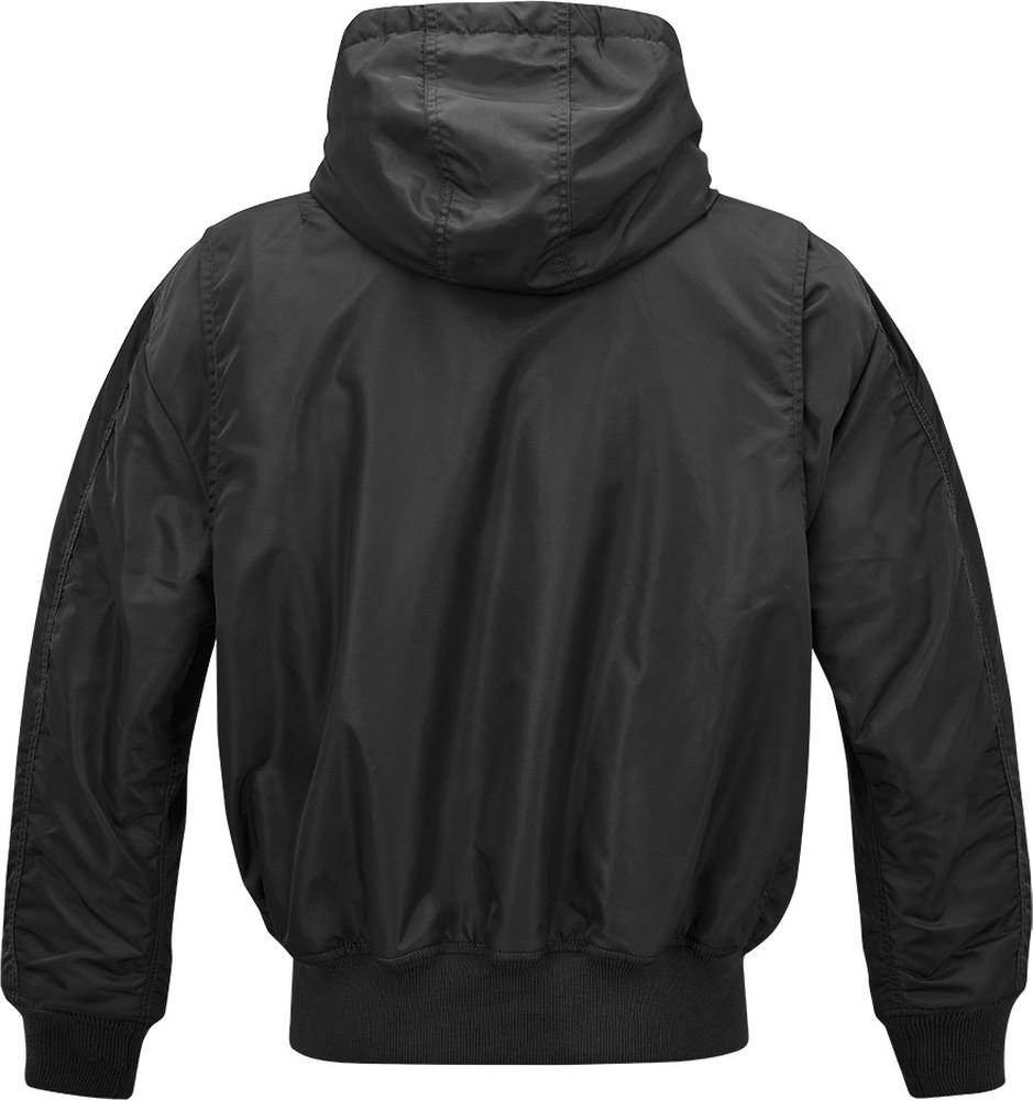 BranditHerrenJackeCWUJackethoodedBlack-S