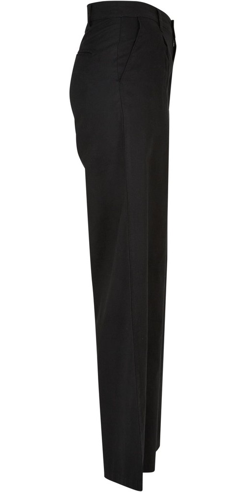 UrbanClassicsDamenHoseLadiesHighLinenMixedWideLegPants