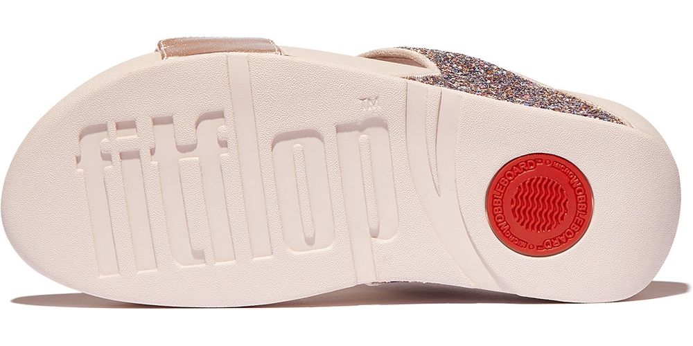 FitFlopDamenSandalenLuluMulti-TonalGlitterSlidesJE5