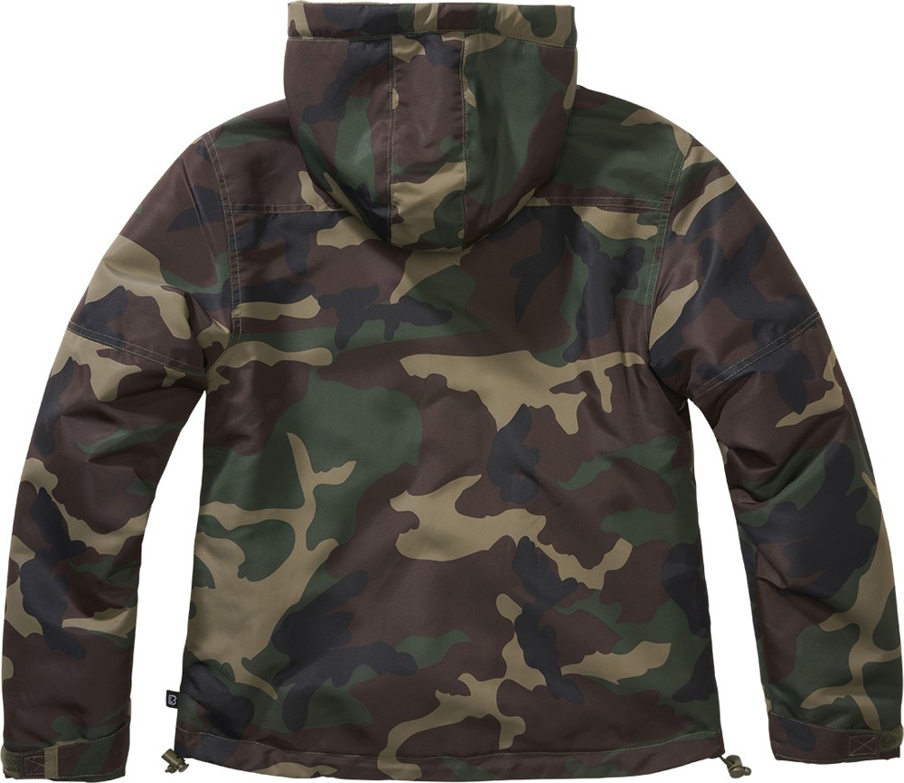 BranditWomenJackeLadiesWindbreakerfrontzipWoodland-XS