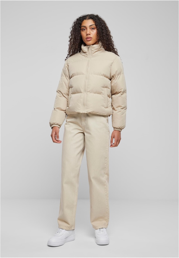 UrbanClassicsDamenLadiesShortPeachedPufferJacket