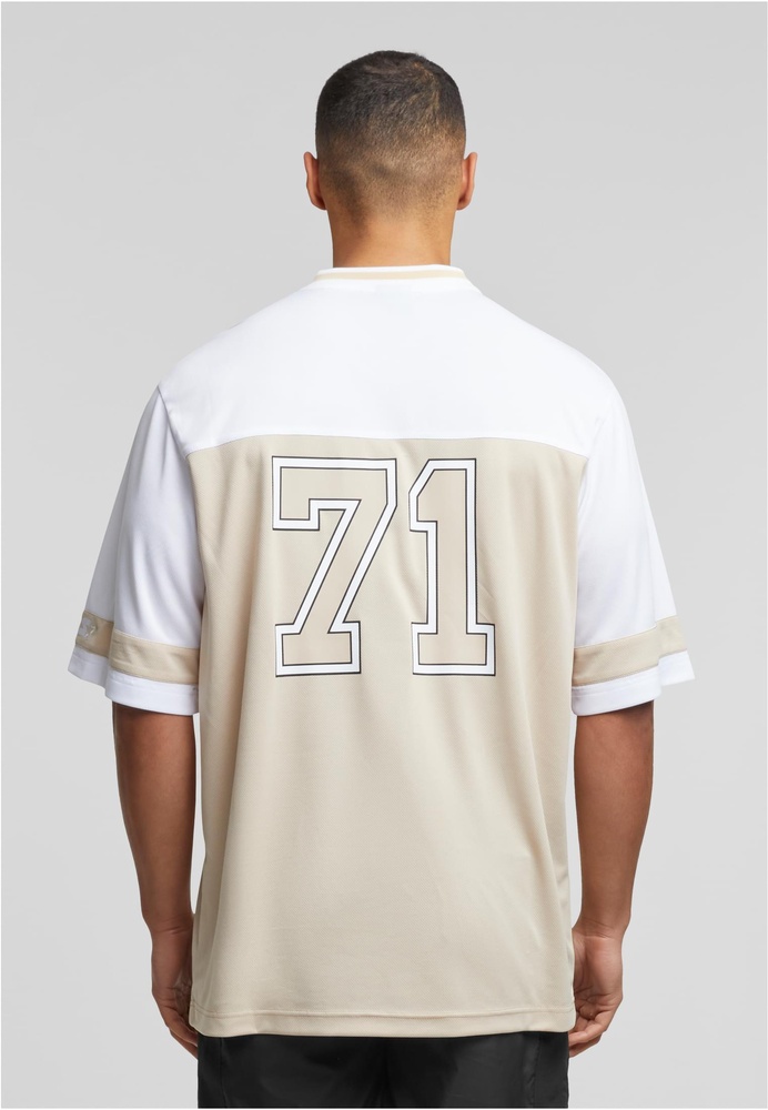 StarterBlackLabelT-ShirtV-NeckMeshTeeST422Dustysand-L