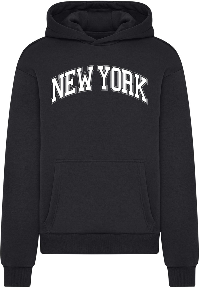 MisterTeeNewYorkFluffyHoodyMT3621