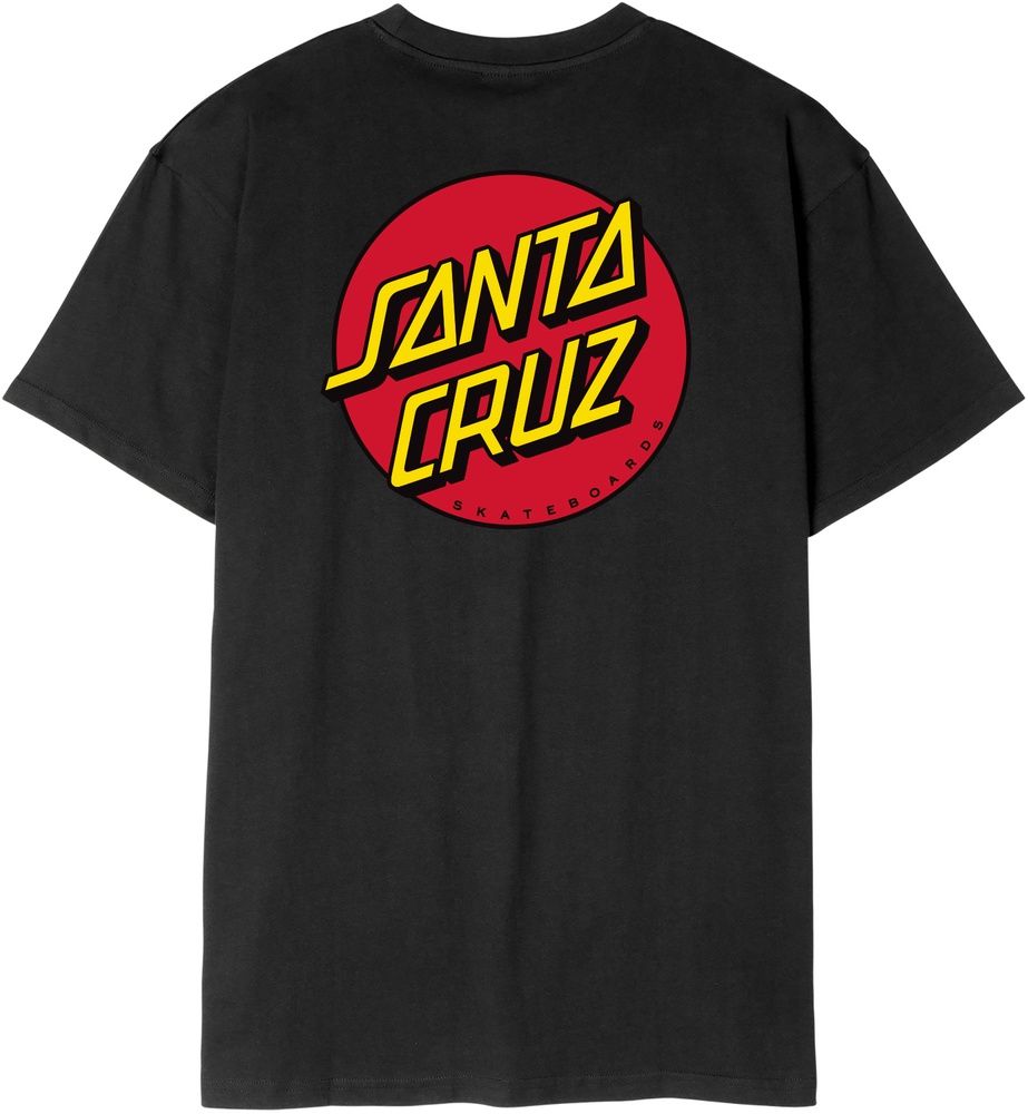 SantaCruzT-ShirtClassicDotChestSCM-T3009Black-S