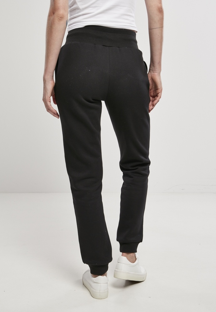 UrbanClassicsDamenTrainingshoseLadiesOrganicHighWaistSweatPantsBlack-3XL