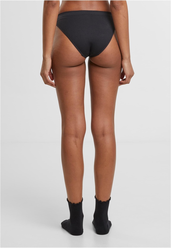 UrbanClassicsDamenLadiesRipSlip3-PackTB7665BBlkBlkBlk-L