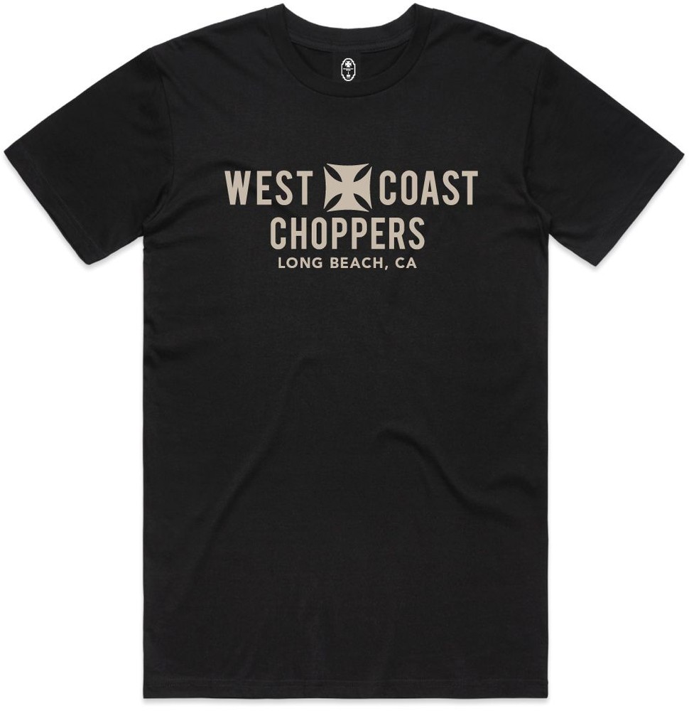 WCCWestCoastChoppersT-ShirtEagleTee-Black