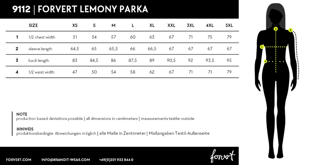 ForvertDamenParkaJackeForvertLemony9112