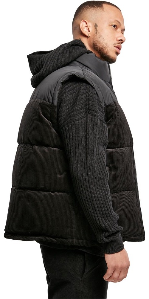 UrbanClassicsCordVestBlack-3XL