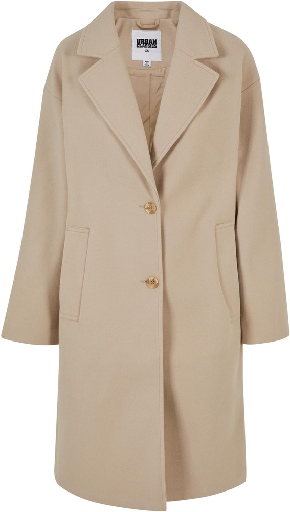 UrbanClassicsDamenMantelLadiesOversizedLongCoatWetsand-3XL