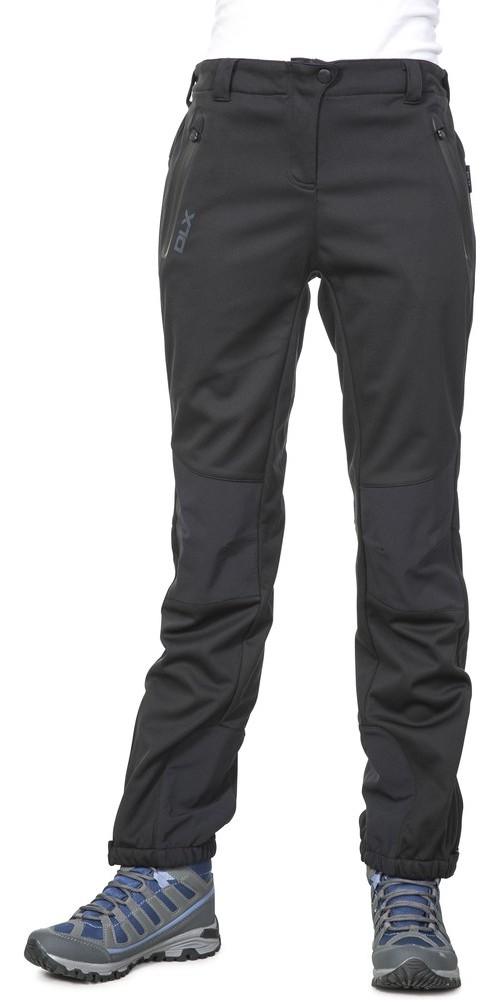 DLXDamenWanderhoseSola-FemaleSoftshellTrousersBlack