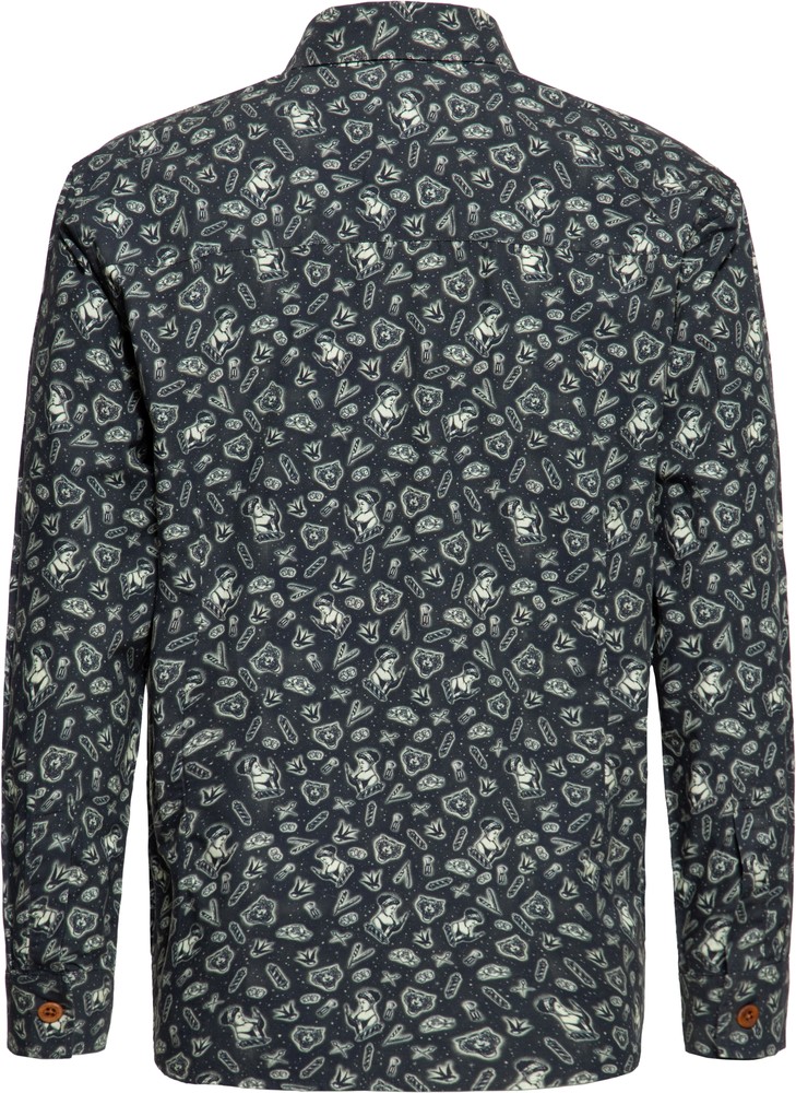 KingKerosinLangarmHemdSchwarz-5XL