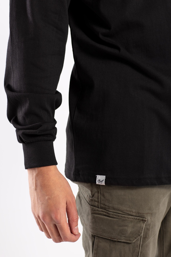 ReellSmallScriptLongsleeve1303-006-03-006Black-XS
