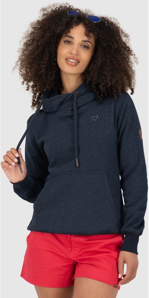 AlifeKickinDamenHoodieSarahAKA32000-9999MarineMelange-L