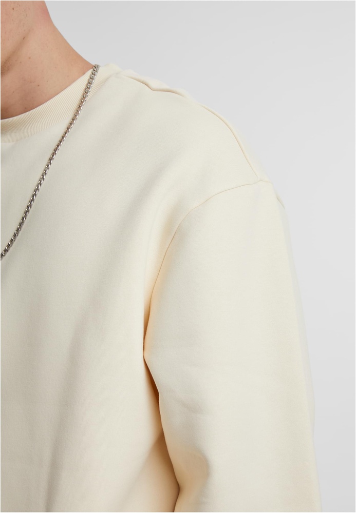 UrbanClassicsFluffyCrewneckTB6751Whitesand-3XL