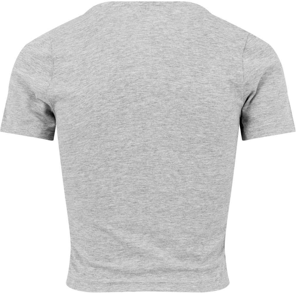 MissTeeDamenPeachesCroppedTeeMST011Grey-3XL