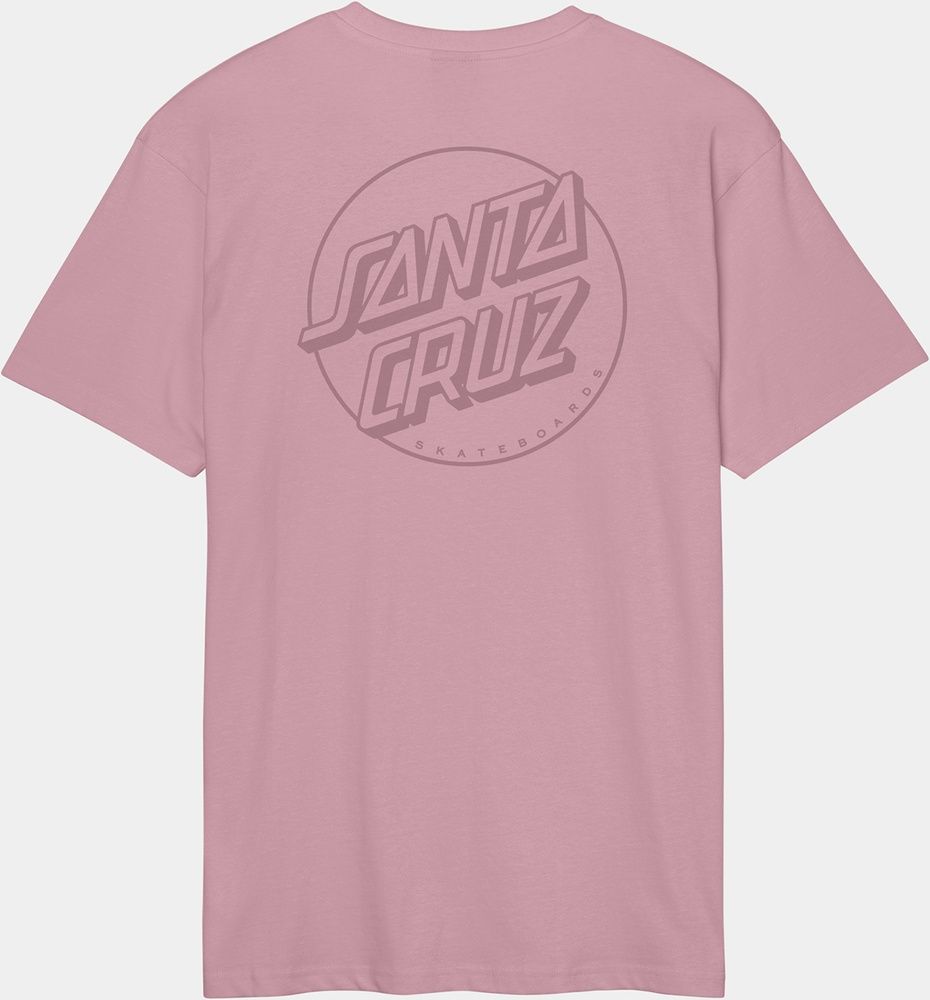 SantaCruzTonalOpusDotStripeT-ShirtSCM-T3270UniversalPink-XS