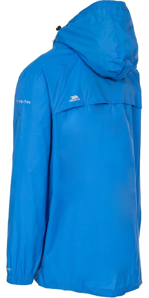 TrespassRegenjackeQikpacJacket-UnisexPackawayJacketTp75Cobalt-4XL