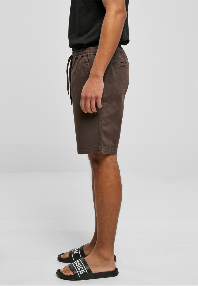 UrbanClassicsStretchTwillJoggshortsBrown-3XL
