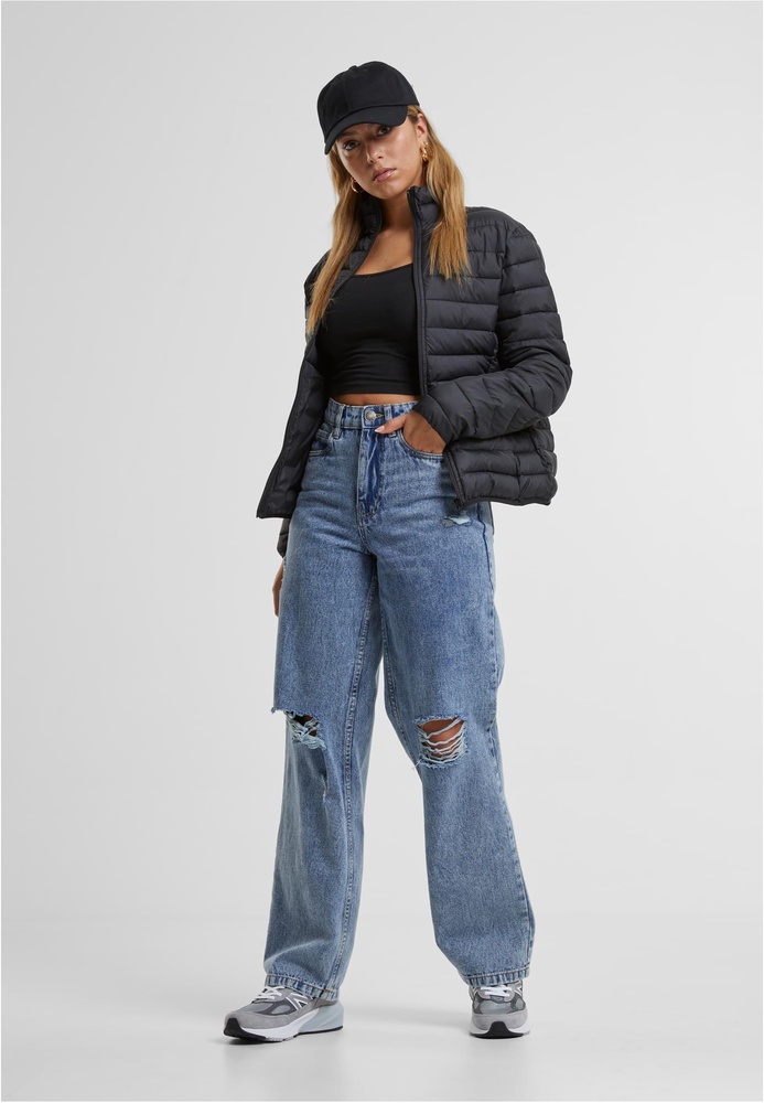 UrbanClassicsDamenLadiesUltraLightPufferJacketTB7155Black-3XL