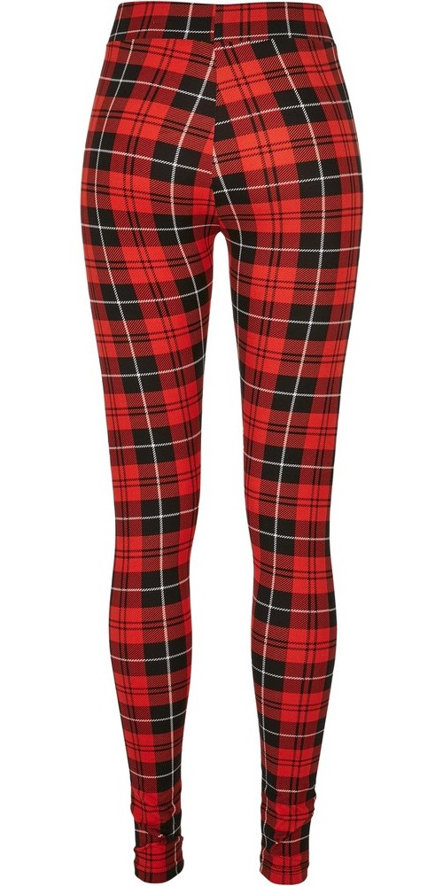 UrbanClassicsDamenLadiesSoftAopLeggingsRedcheck-3XL