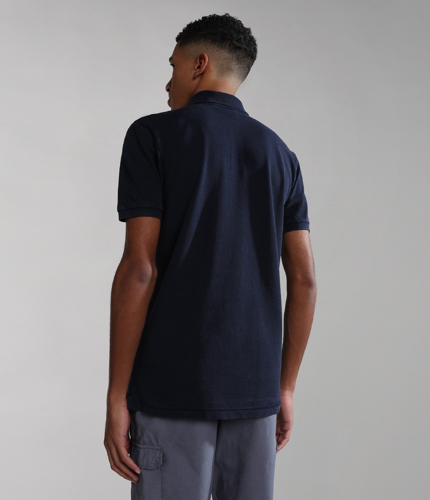 NapapijriKinderPoloShirtKElbas5NP0A4G4NBlueMarine-98-104