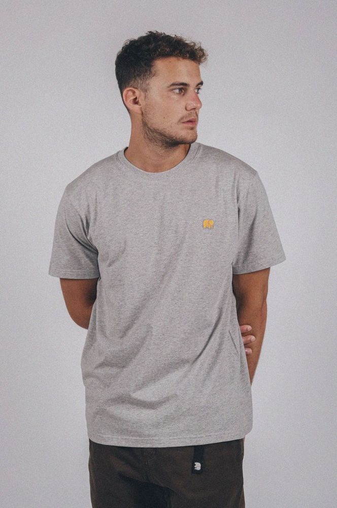 TrendsplantT-ShirtOrganicEssentialT-ShirtHeatherGreyGrey-XS