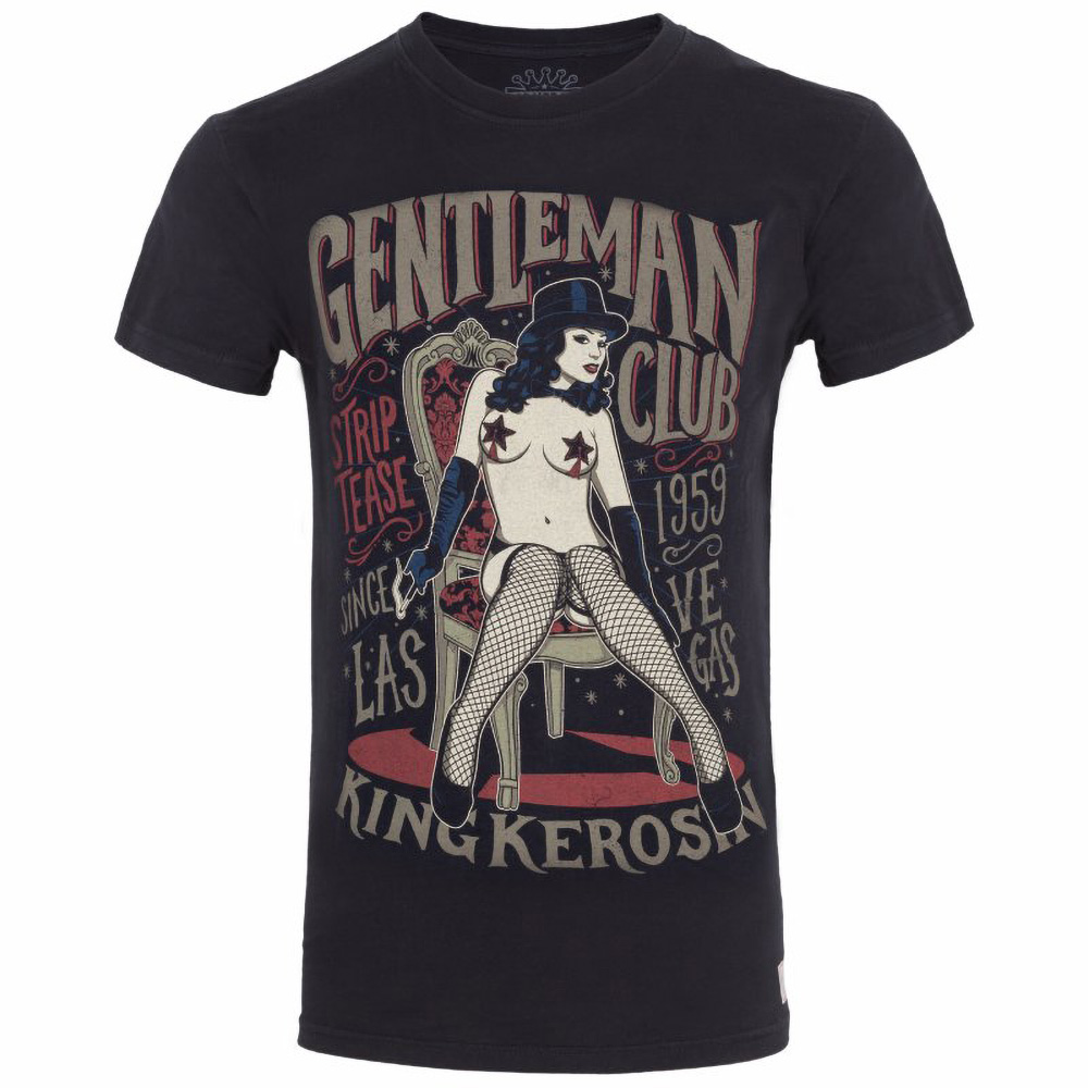 KingKerosinT-ShirtGentlemanClubBlack