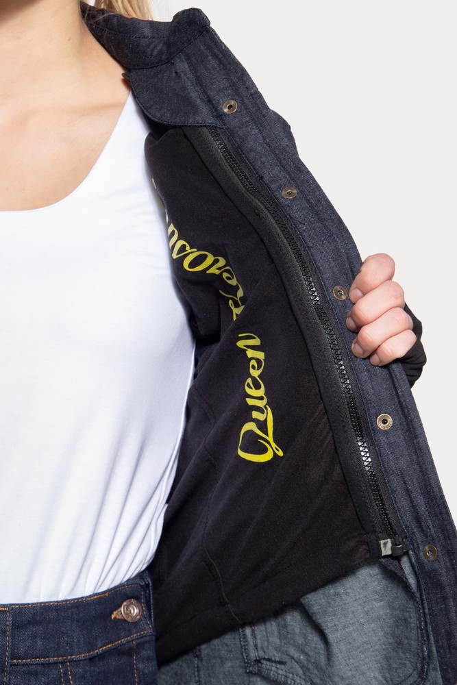 QueenKerosinMotorradinnenjackeQK3202352480Grau