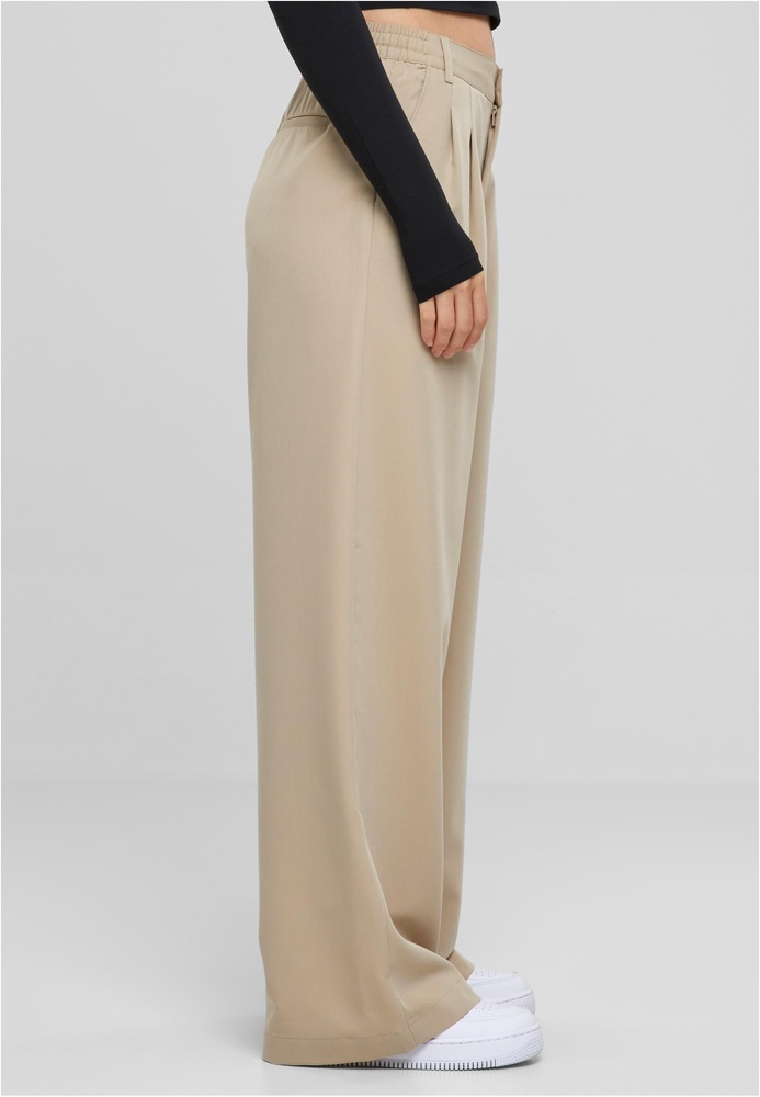UrbanClassicsDamenHoseLadiesUltraWidePleat-FrontPantsTB6103