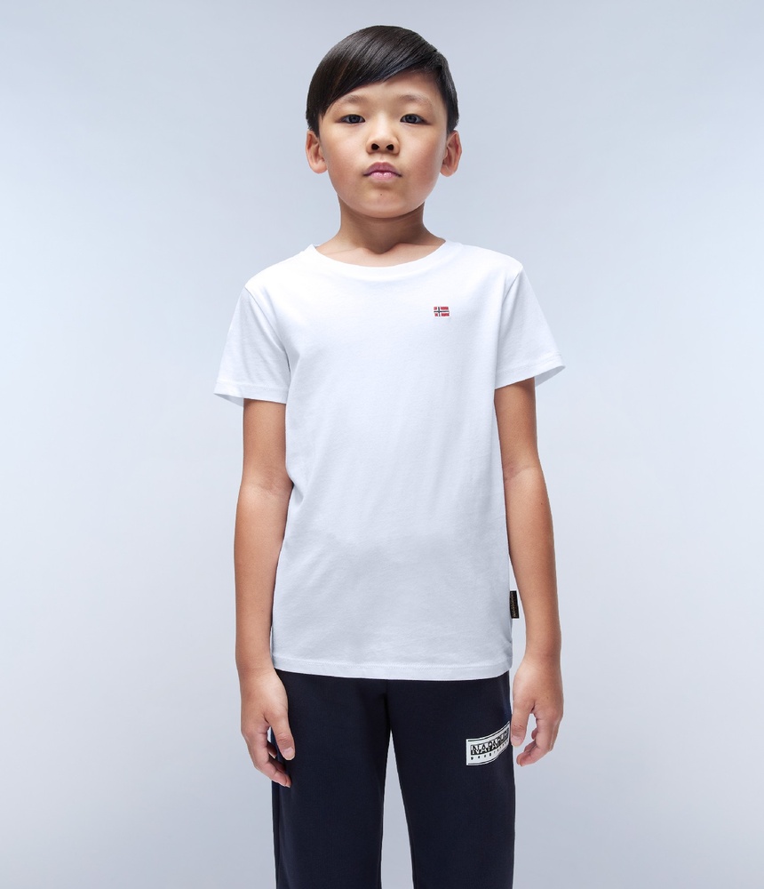 NapapijriKinderSweatshirtKSalisSs2NP0A4GEHBrightWhite-98-104
