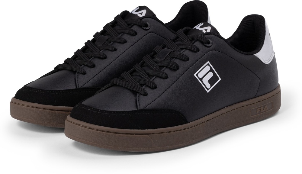 FilaDamenTennisLowSneakerCourtbayWomanFFW0477Black-White-36