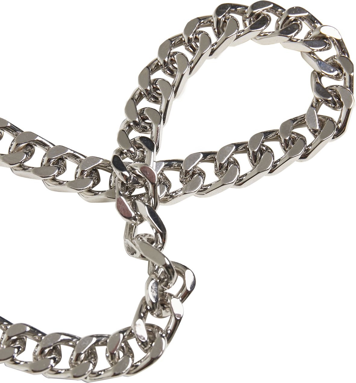 UrbanClassicsLongBasicChainNecklaceSilver