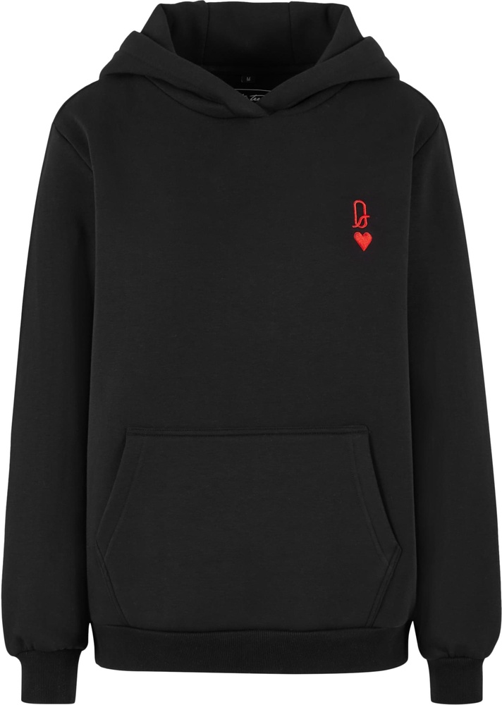 MissTeeDamenQueenCardEMBFluffyHoodyMST274