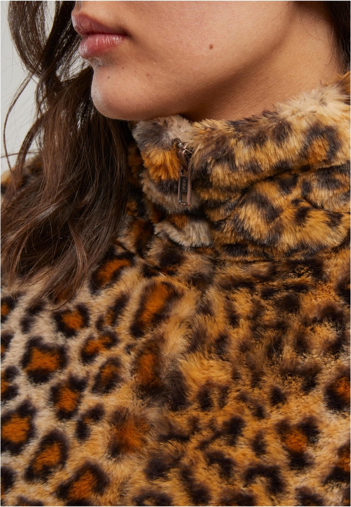 UrbanClassicsDamenJackeLadiesCroppedFauxFurJacketTB7938