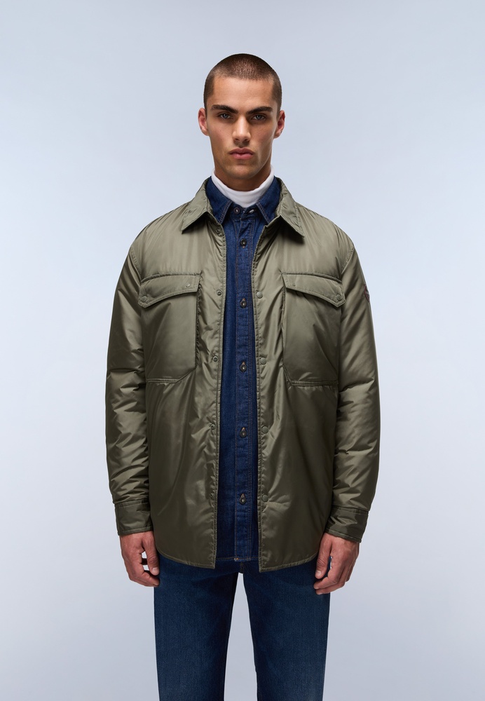 NapapijriLongsleevesO-CasiesLsNP0A88SNTeaLeafG0A-XS