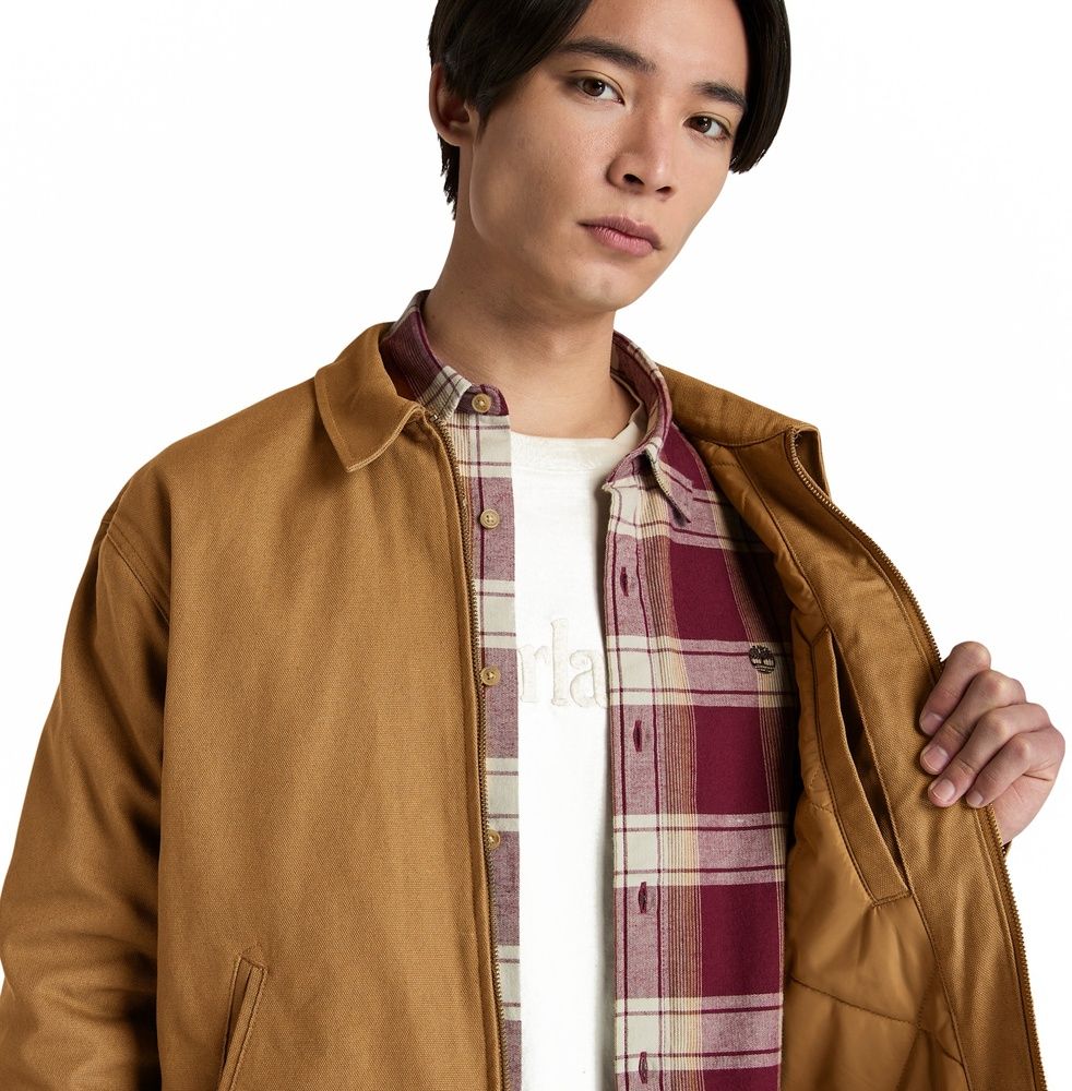 TimberlandJackeHollisInsulatedCanvasJacketTB0A42BBWheatBoot-S