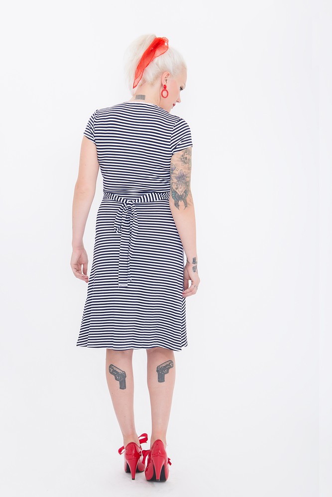 QueenKerosinSailorDressmitserSchleifeamRckenQK4195462037Navy