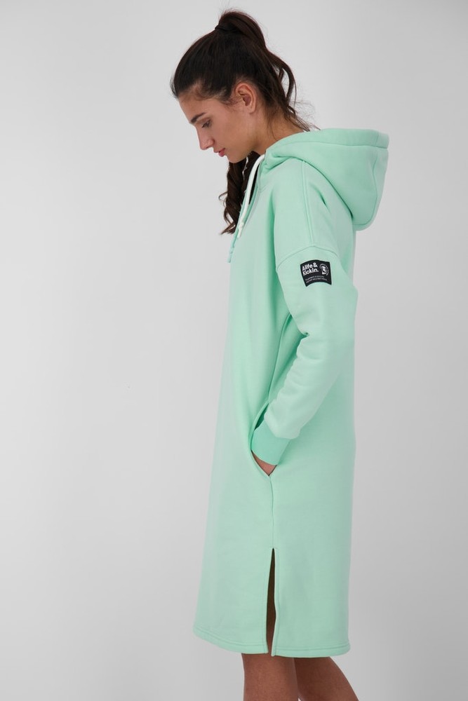 AlifeKickinDamenSweatkleidHelenaAKSweatdressAqua-S