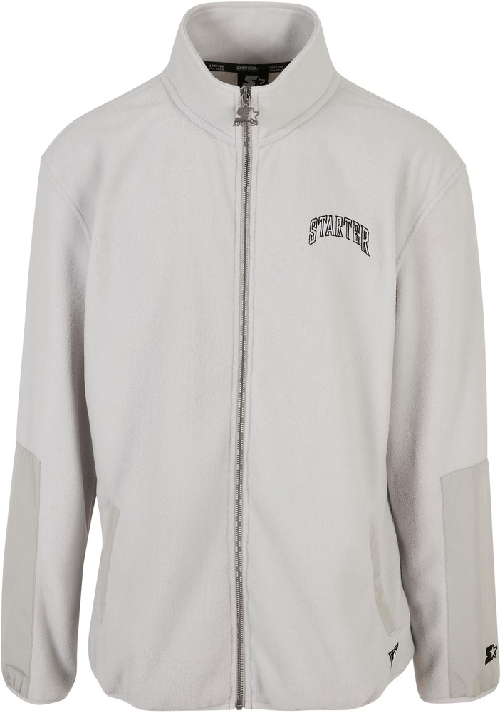StarterBlackLabelJackeThunderPolarFleeceTrackJacketLightasphalt