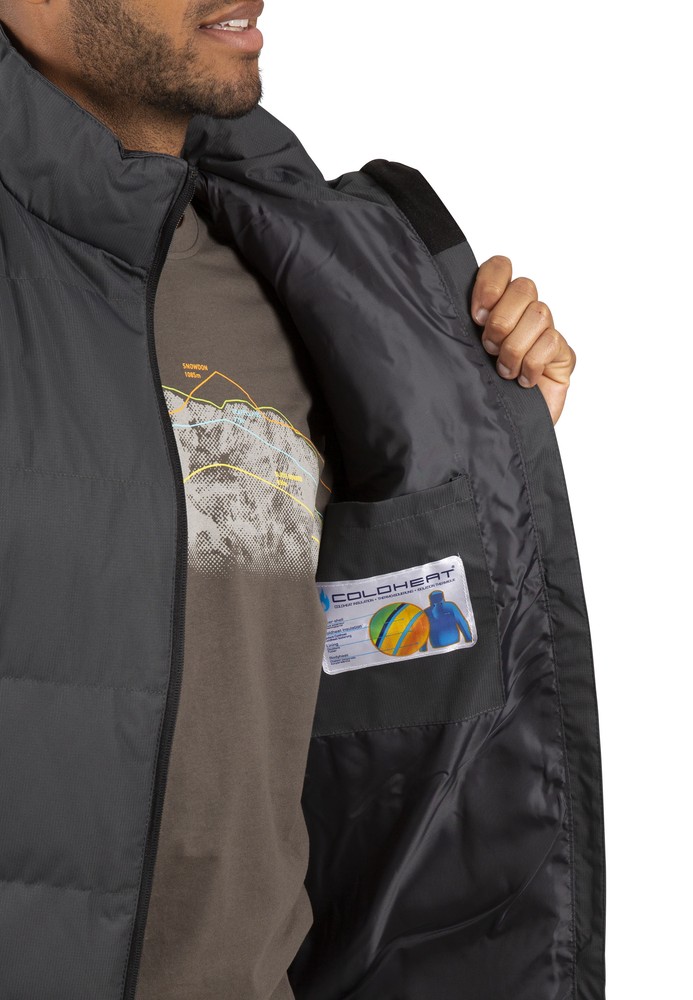 TrespassWesteClasp-MalePaddedGiletFlint-4XL