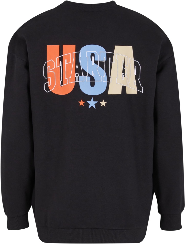 StarterBlackLabelPulloverUsaCrewNeckST432