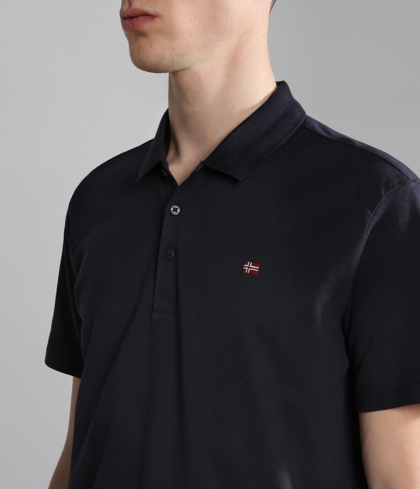 NapapijriPoloShirtEalisSsSumNP0A4H8BBlueMarine-XS