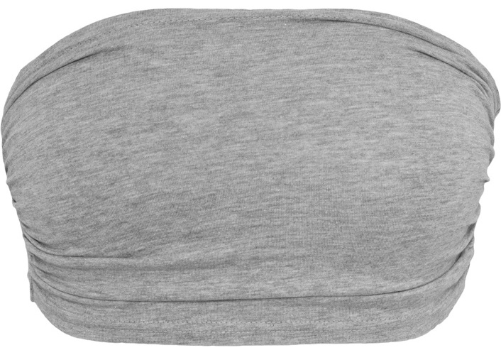 UrbanClassicsFemaleShirtLadiesBandeauTopGrey-L