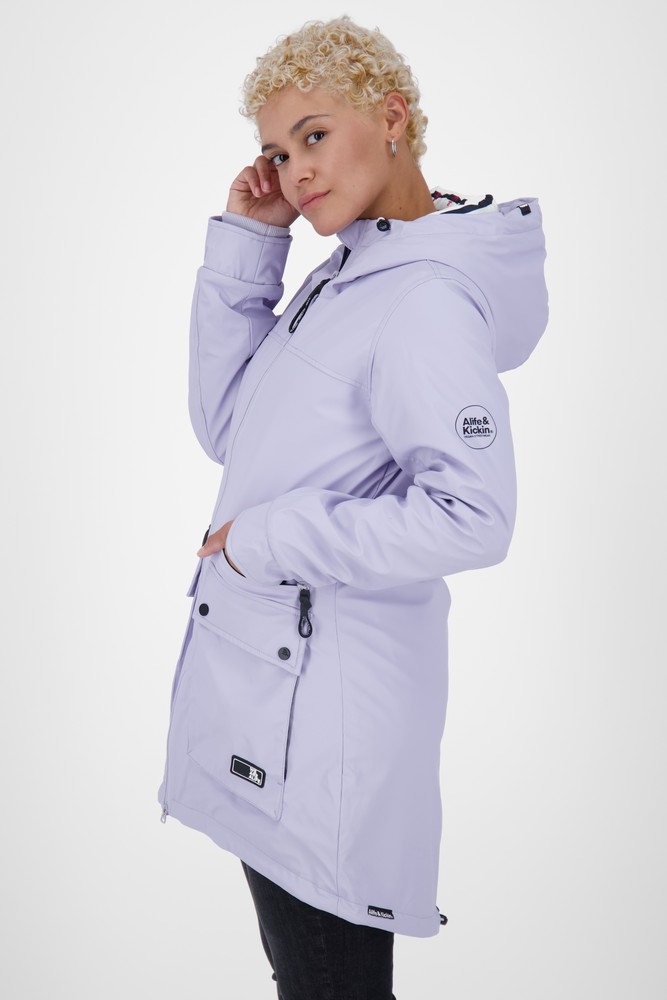 AlifeKickinDamenRegenjackeAudreyAKARaincoatOrchid-2XL
